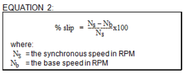 Speed of an Induction Motor Example 2