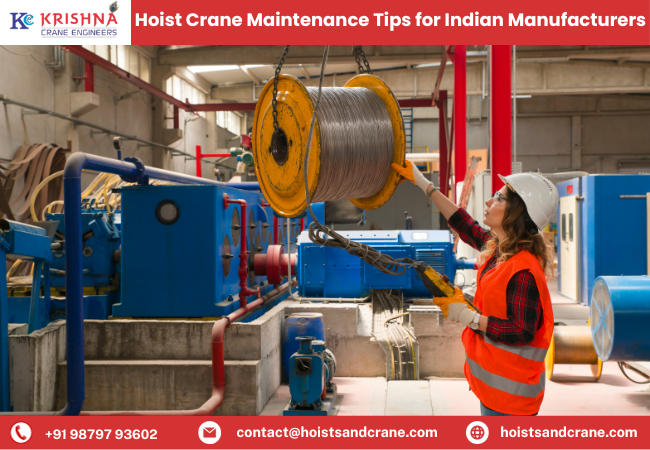 Hoist Crane Maintenance Tips for Indian Manufacturers