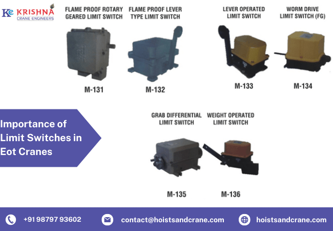 Importance of Limit Switches in Eot Cranes